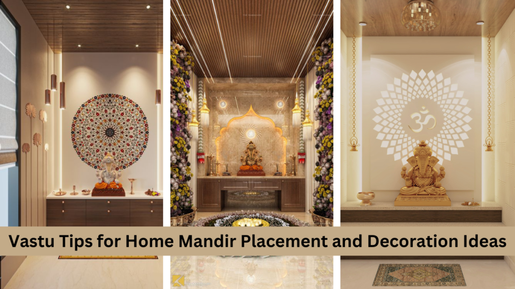 Vastu Tips for Home Mandir Placement and Decoration Ideas